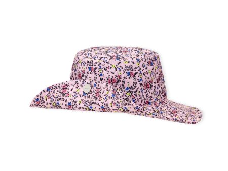 GANNI A3515 Recycled Tech Hat in Pink Nectar on Sale