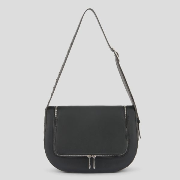 AH Vere New Shoulder Bag with Studs in Black Online Sale