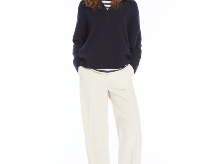 MM Tania Cord Trousers in Milk For Sale