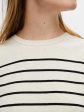 SLF Berga SL Knit in Birch, Black Stripe on Sale