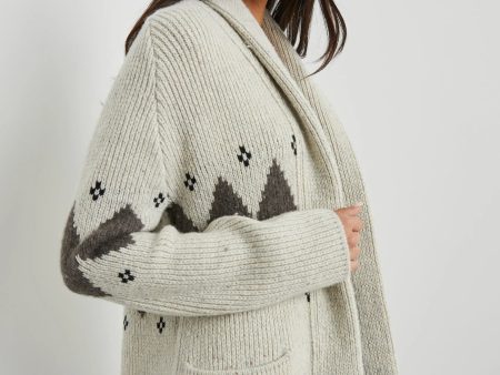 RAILS Silas Knit Cardi in Oatmeal For Sale