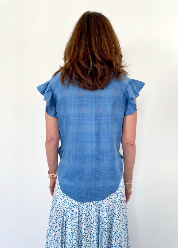 VB Milly Shirt in Blue Fashion