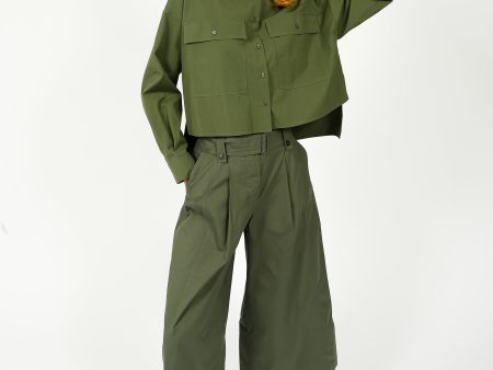 MM Recco Trousers on Khaki Online Sale