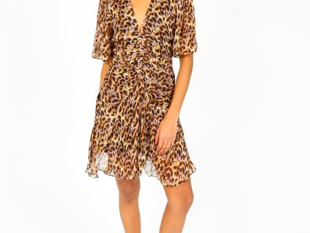 IM Vivienne Dress in Ochre Online now