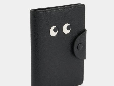 AH Passport Case Eyes in Black Fashion