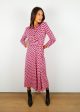 DVF Sana Two Dress in Wave Pink For Sale