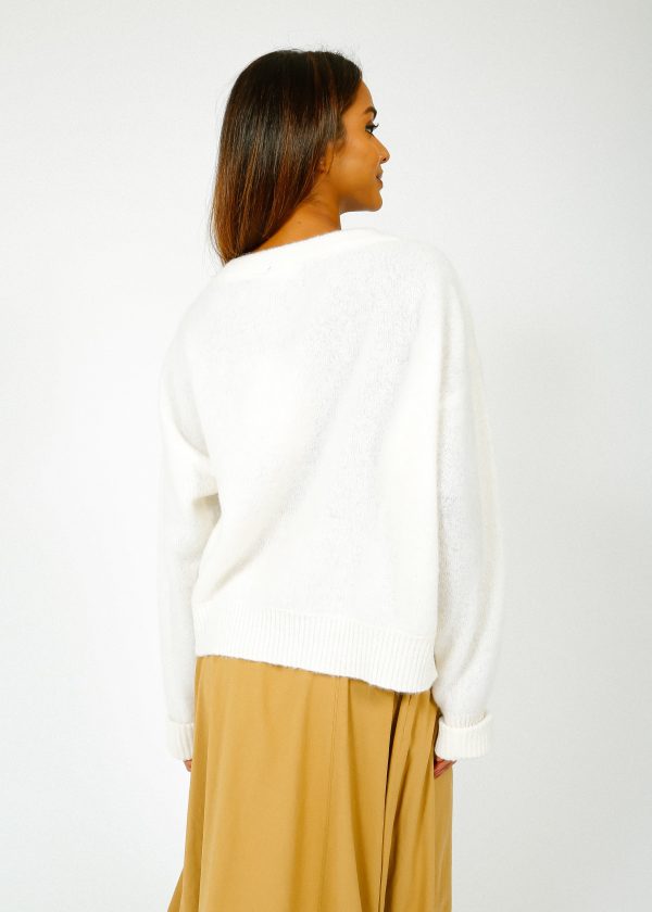 AV Vitow Knit in White on Sale