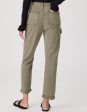 PAIGE Drew Pant in Khaki Online Hot Sale