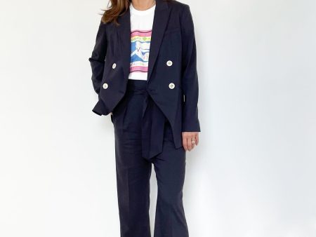 VB Nisha Jacket in Navy Online now