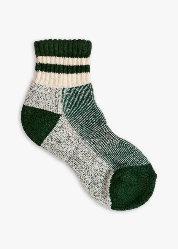 TL Tennis Socks in Green Cheap