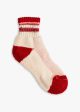 TL Tennis Socks in Red on Sale