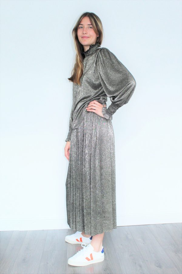 IM Notilde Trousers in Gunmetal For Sale