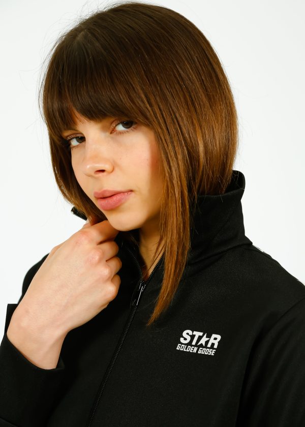 GG Denise Star Track Jacket in Black Online Hot Sale