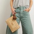 AH Georgiana Clutch in Raffia Discount