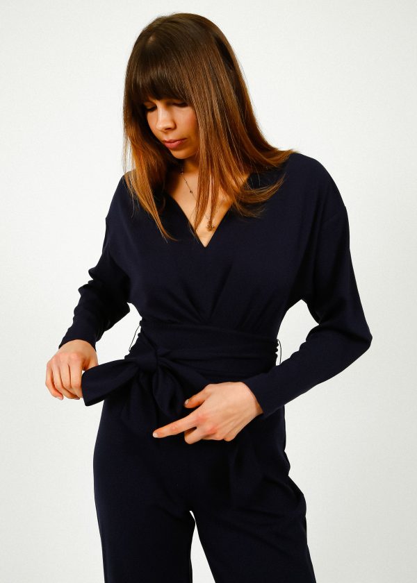 DVF Marilou Jumpsuit in Midnight Online