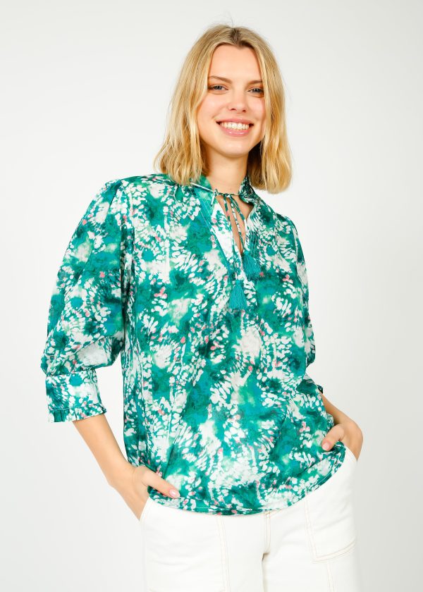 SUNCOO Lamar Shirt in Green For Discount