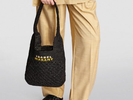 IM Praia Small Shoulder Bag in Black Online Sale