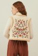 LM Renee Reversible Vest in Cream Online Hot Sale