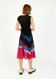 DVF Rick Dress in Floating Block Hot on Sale