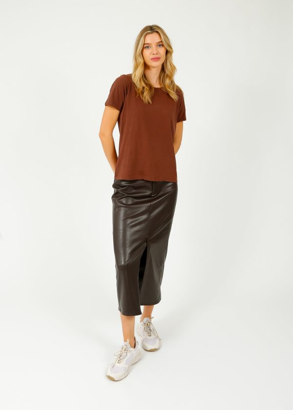 AV Gamipy SS Tee in Choco Fashion