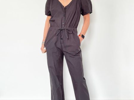 VELVET Drucie Jumpsuit in Black Cheap