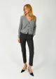 JU Folklore Cardigan in Grey, Multi Cheap