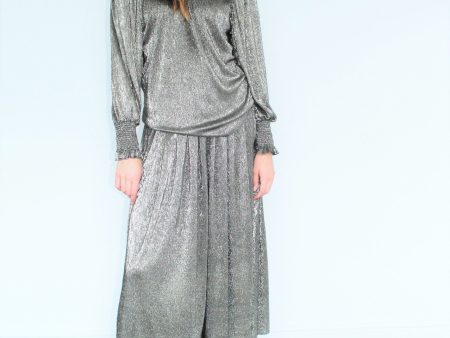 IM Notilde Trousers in Gunmetal For Sale