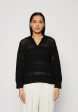 SLF Fina Collar Knit in Black Supply