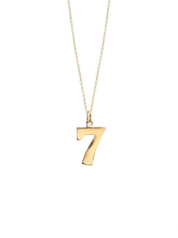 TS Gold Lucky No 7 On Trace Chain Supply