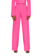 High Rise Wide Leg Trouser - Flamingo For Cheap