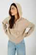 VB Billy Hoodie in Oatmeal Online Sale