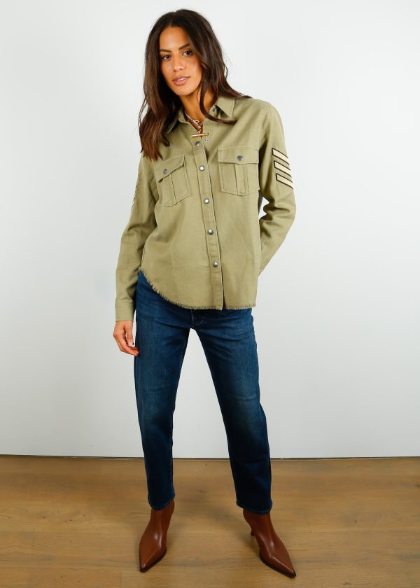 RAILS Loren Jacket in Canteen For Discount