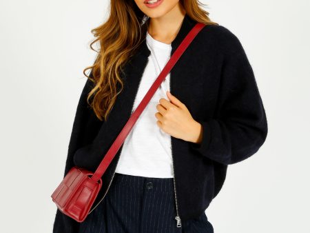 BR Asedi Wool Zip Jacket in Navy Fashion