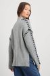 RAILS  Liam Roll Neck Knit in Heather Grey Hot on Sale