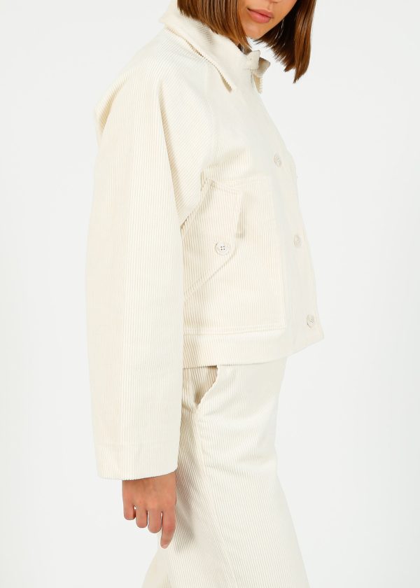 PAIGE Tylee Jacket in Ivory For Discount