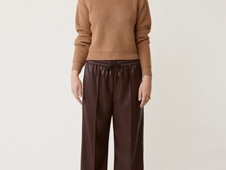 SUNCOO Johan Wide Leg in Choco Sale