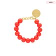 VBARONI Mini Beads Bracelet in Neon coral on Sale