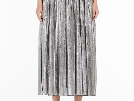 MM Gamma Skirt in Silver Fashion