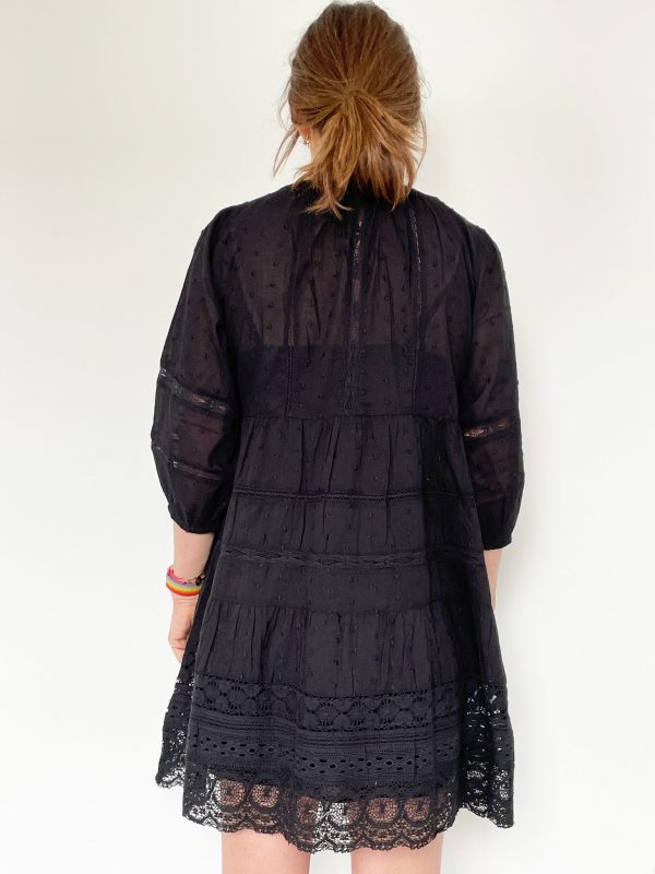 VELVET Dorothy Dress in Black For Discount