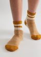 TL Tennis Socks in Mustard on Sale