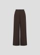 HW Palazzo Trousers in Dark Brown Supply