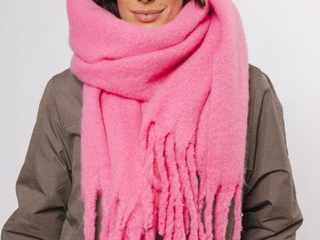 R&P Gella Scarf in Magenta Online Sale