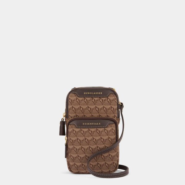 AH Essentials Cross Body in Dark Earth For Discount