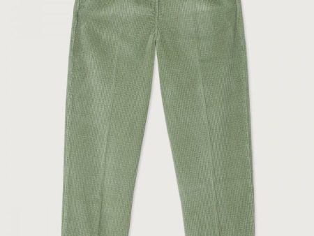 AV Padow Trousers in Sage Vintage Online Sale