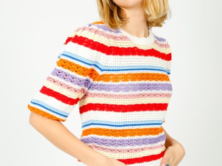 SUNCOO Panaca Knit in Geranium For Discount