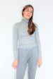 SLF Costina Rollneck Rib Knit in Grey on Sale