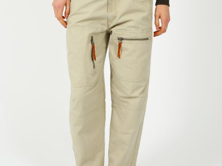 IM Kelyane Trousers in Ecru Online Hot Sale