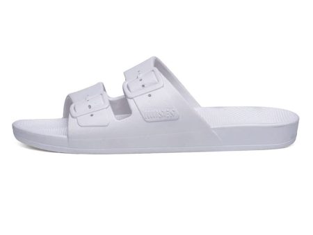 MOSES Sandals in White on Sale