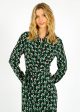 DVF Tori Dress in Chains Spots Black Online Hot Sale