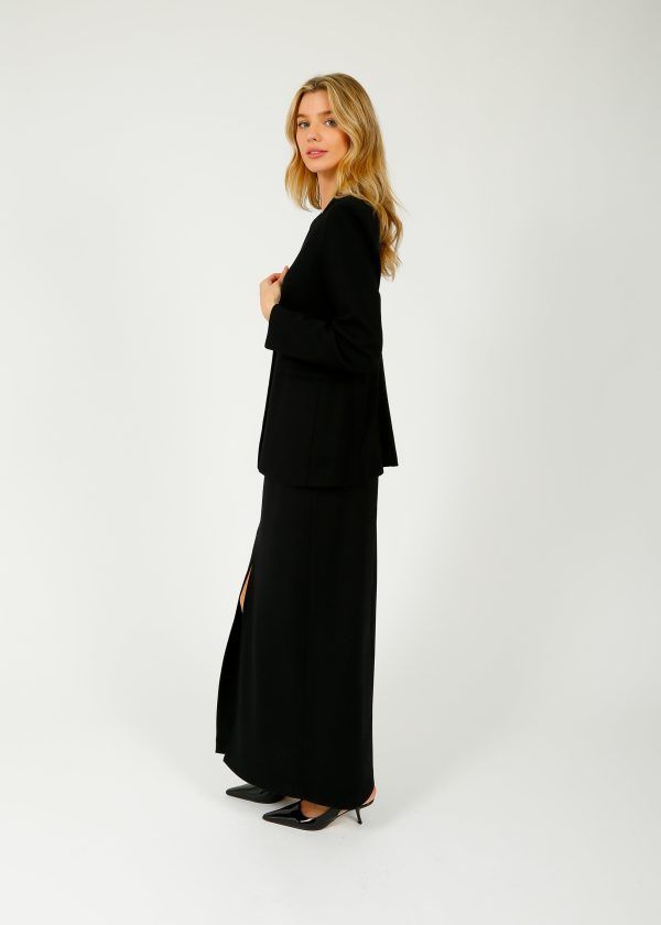 HW Superfine Merino Skirt in Black Cheap